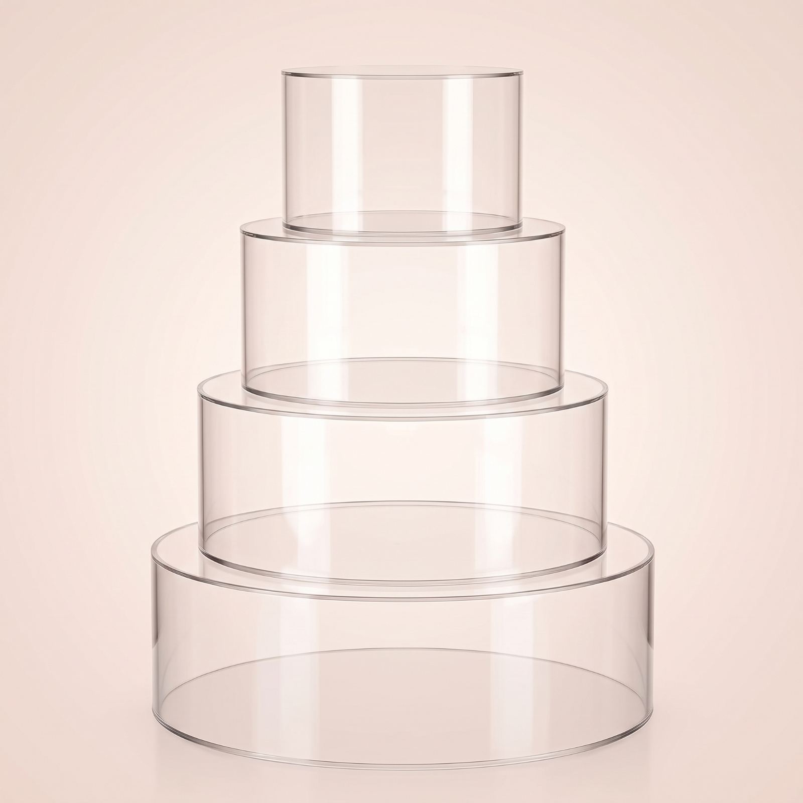 4 Parça Pasta Sergileme Silind - Display Risers Set incelemesi ve fiyatı