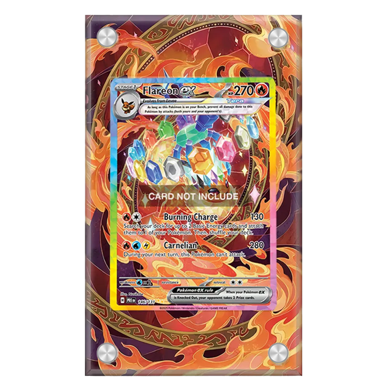 Pokemon Prismatic Evolutions F - Display Case Acrylic incelemesi ve fiyatı
