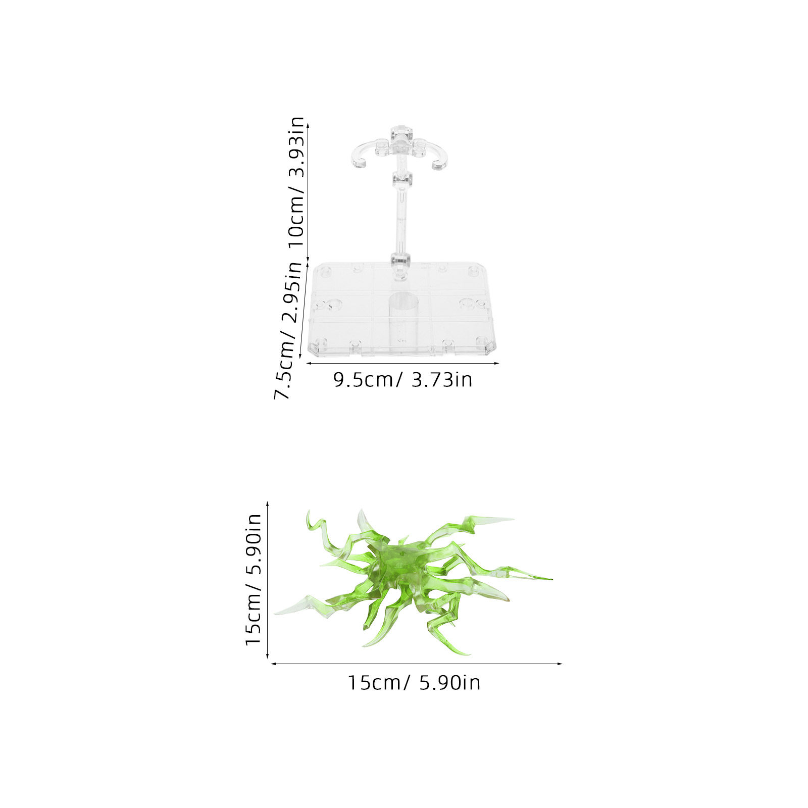 1 Set Ayakta Durma Pozisyonuna - Action Figure Stand incelemesi ve fiyatı