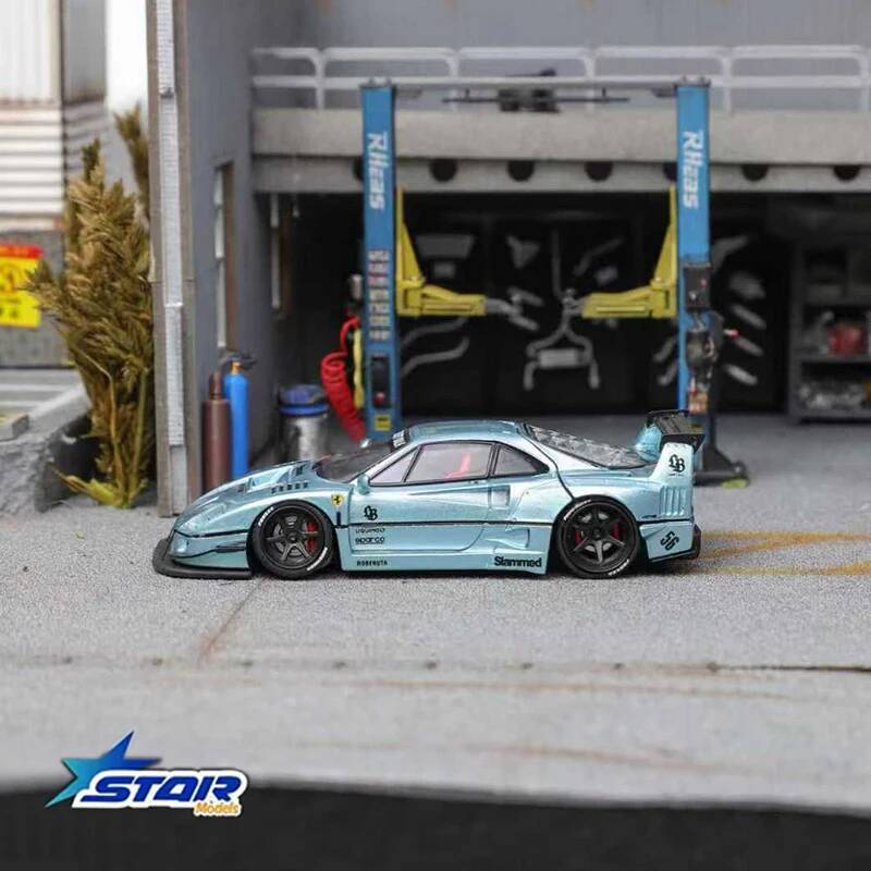 STAR 1:64 LBWK F40 Buz Mavisi  - Die Cast Car 1 64 incelemesi ve fiyatı