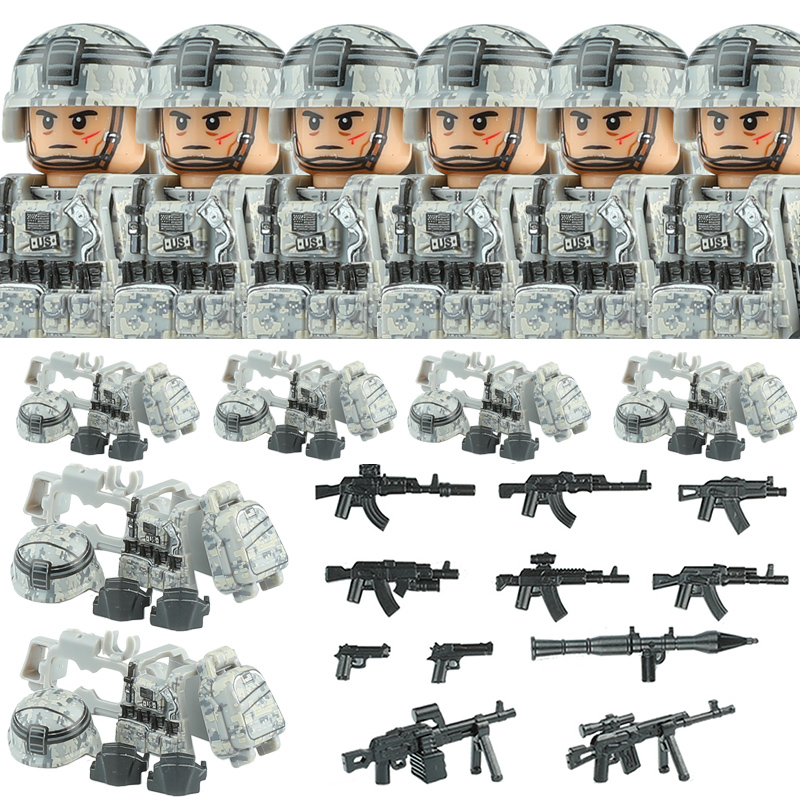 ABD Ordusu Savaş Üniforması Öz - Lego Minifigure Holder incelemesi ve fiyatı