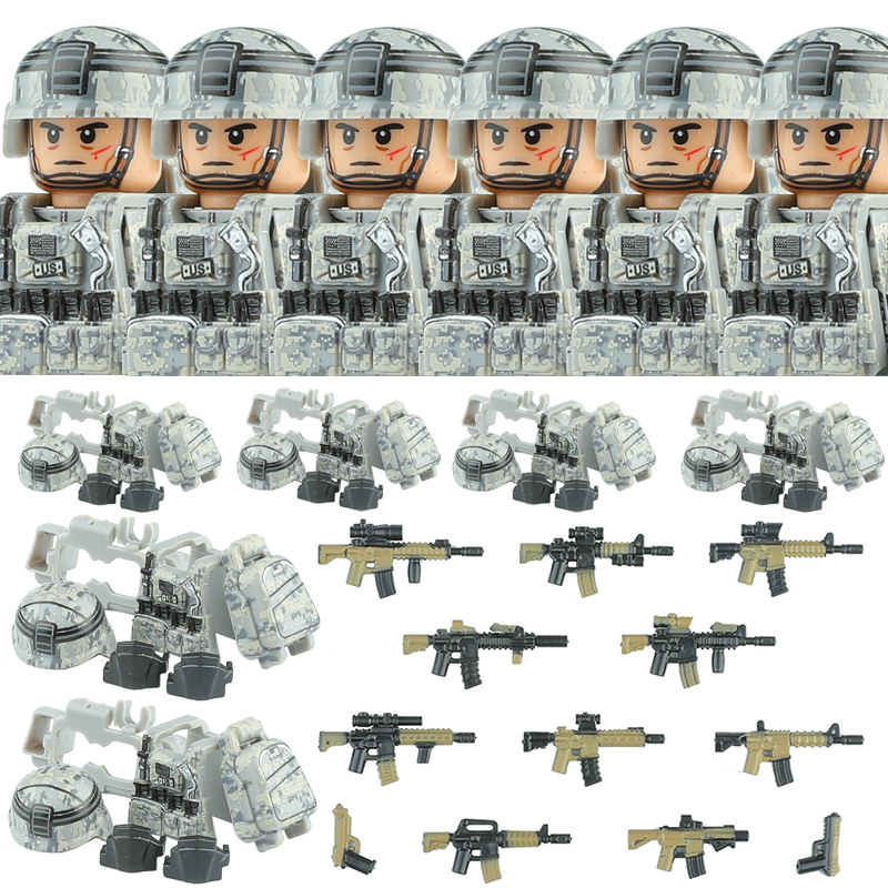ABD Ordusu Savaş Üniforması Öz - Lego Minifigure Holder incelemesi ve fiyatı