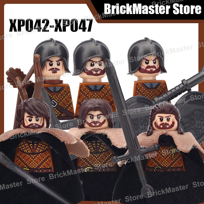 MOC ortaçağ askeri şövalye sav - Lego Minifigure Holder incelemesi ve fiyatı