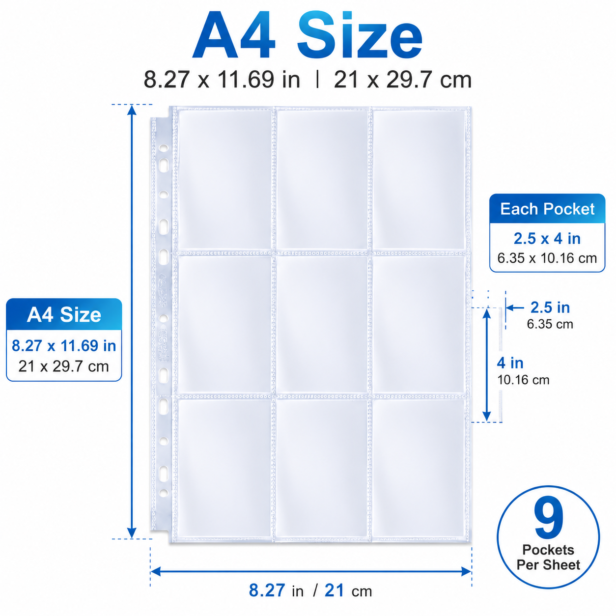 20 adet A4 9 Cepli Kart Kılıfı - Trading Card Binder incelemesi ve fiyatı