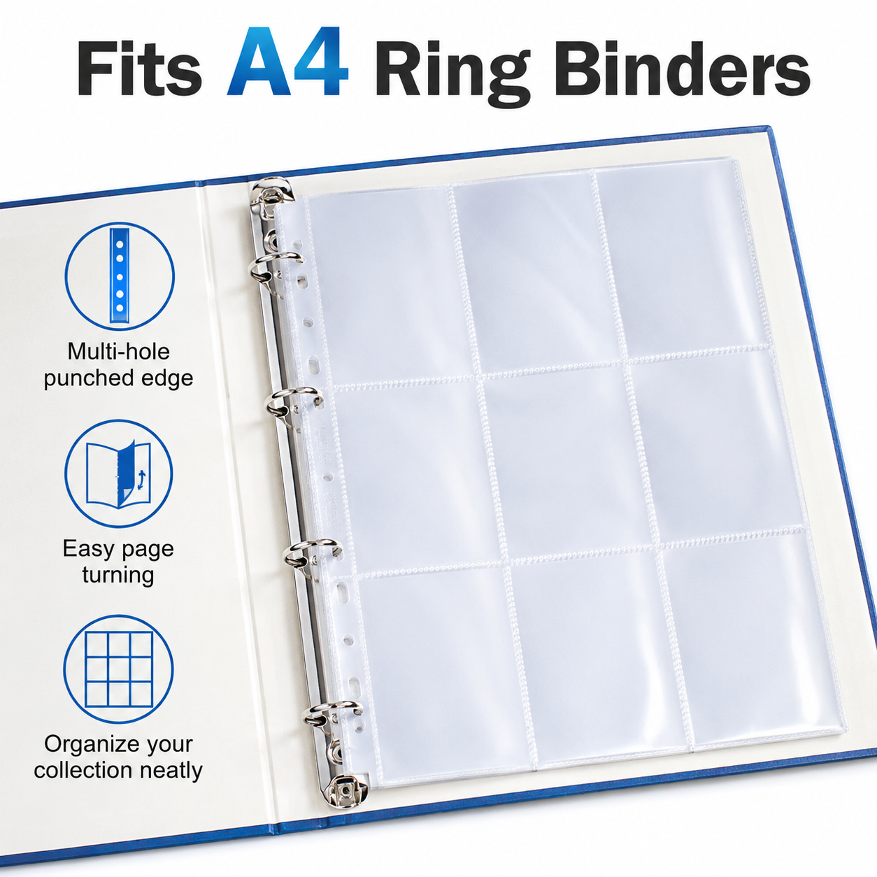 20 adet A4 9 Cepli Kart Kılıfı - Trading Card Binder incelemesi ve fiyatı